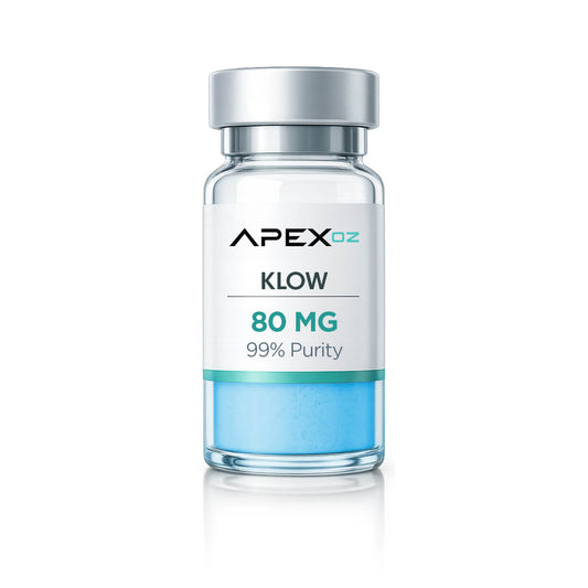 Apex OZ KLOW 80mg peptide blend vial